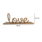 Escultura Love Oro Coal 30 x 9 x 12.5 cm