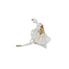 Escultura Bailarina Blanco Oro Ebud 24X13X21 cm
