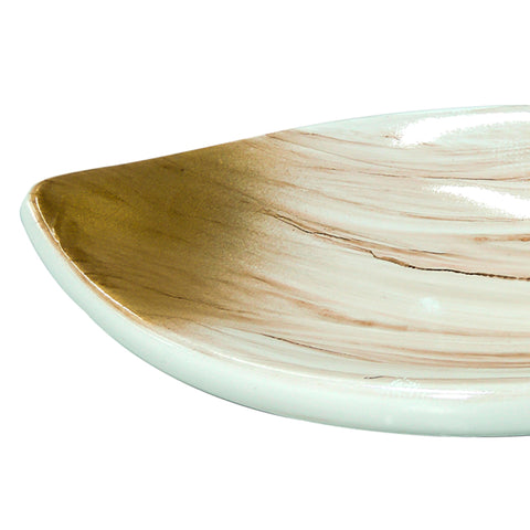 Batea Oro Calacata 35x7cm