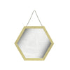 Espejo Hexagonal Beige Australia 50.5X43.7 Cm