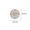 Reloj Lineas Beige Caminos 33.8X33.8 Cm