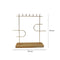 Joyero rectangular Oro Wire 30 x 9 x 29 cm