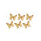 Aplique pared x6 mariposas Oro Allegra 13 x 1 x 11 cm