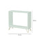 Repisa patas Blanco Manhattan 35 x 15 x 28 cm