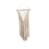 Portamaceta Macrame Iraca Beige 40 x 102 cm