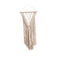 Portamaceta Macrame Iraca Beige 40 x 102 cm