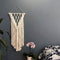 Portamaceta Macrame Iraca Beige 40 x 102 cm