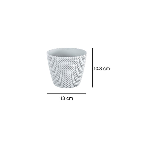 Maceta Blanco Garden 13 x 10.8 cm