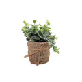 Matera yute hojas Multicolor Garden 10 x 10 x 15 cm