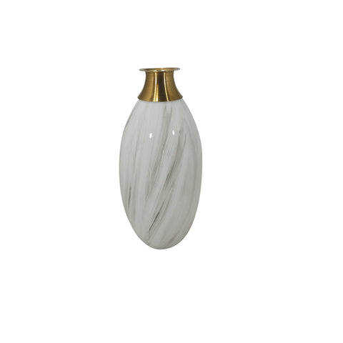 Jarrón Blanco Bianco 8x18x37.5 cm