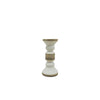 Candelabro Beige Lyon 10.5 x 10.5 x 22 cm