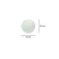 Esfera Blanco Spark 10x10 cm
