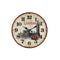 Reloj Lineas Beige Caminos 33.8X33.8 Cm