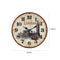 Reloj Lineas Beige Caminos 33.8X33.8 Cm