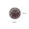 Reloj Texas 23-13 Café 30X30CM