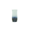 Florero Vidrio Degrade Azul Islandia 13X28cm