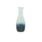 Florero Vidrio Degradado Azul Islandia 15X43cm