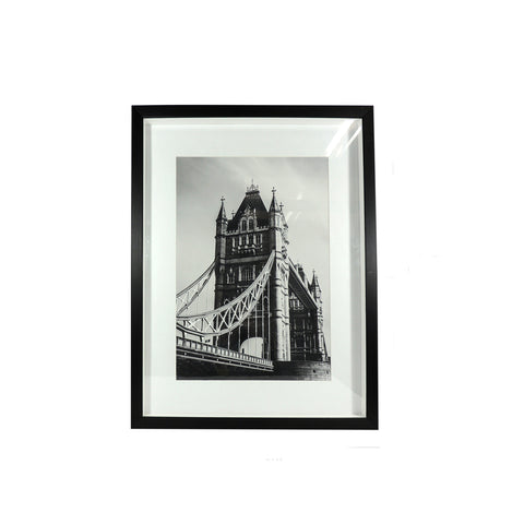 Cuadro Londres Negro London 40 x 4 x 50 cm