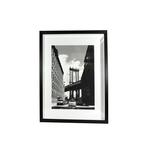 Cuadro Londres Negro London 40 x 4 x 50 cm