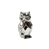 Escultura Buho Plata Canadá 14x8x21cm