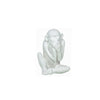 Escultura Mico Boca Blanco Baobab 13x8x16.5cm