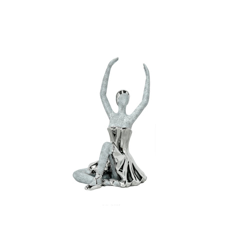 Escultura Bailarina Guinea 16 x 13 x 23 cm