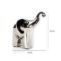 Escultura Elefante Plata Malawi 13 x 7 x 19 cm