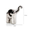 Escultura Elefante Plata Malawi 13 x 7 x 19 cm