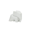 Escultura Elefante Abajo Blanco Azteca 16X13.5cm
