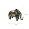 ESCULTURA ELEFANTE ARABIA 17X12.5CM COBRE