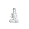 Buda Sentado Blanco 13.5X20.5Cm