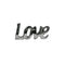 Escultura Love  25X12.5