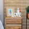 Escultura Love Blanco 28X13 Cm