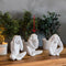 Escultura Mico Boca Blanco Baobab 13x8x16.5cm